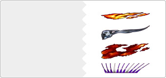 Autocollants Flaming Flamme